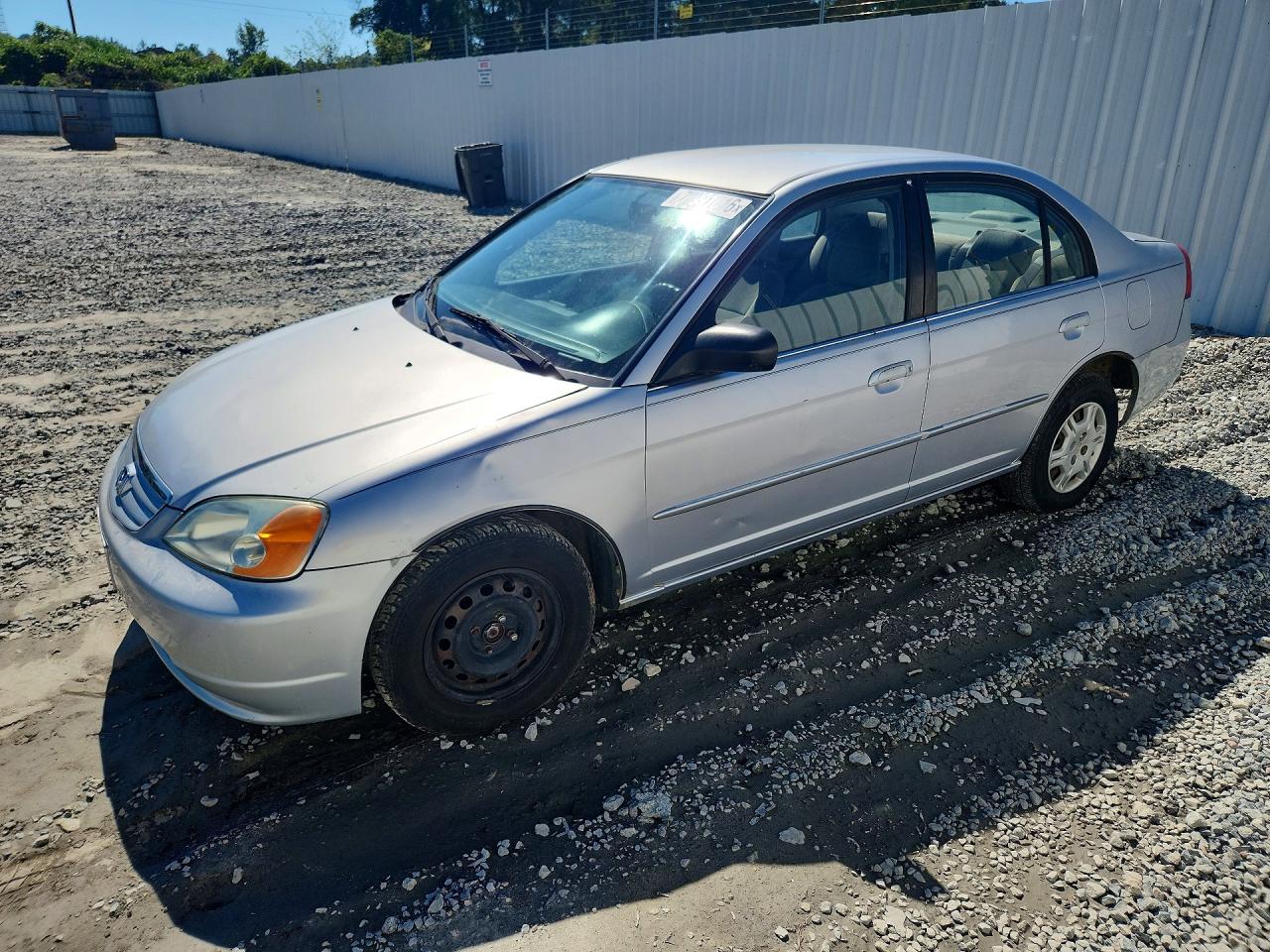 2002 HONDA CIVIC LX | 1HGES15582L000633 | UPCARS