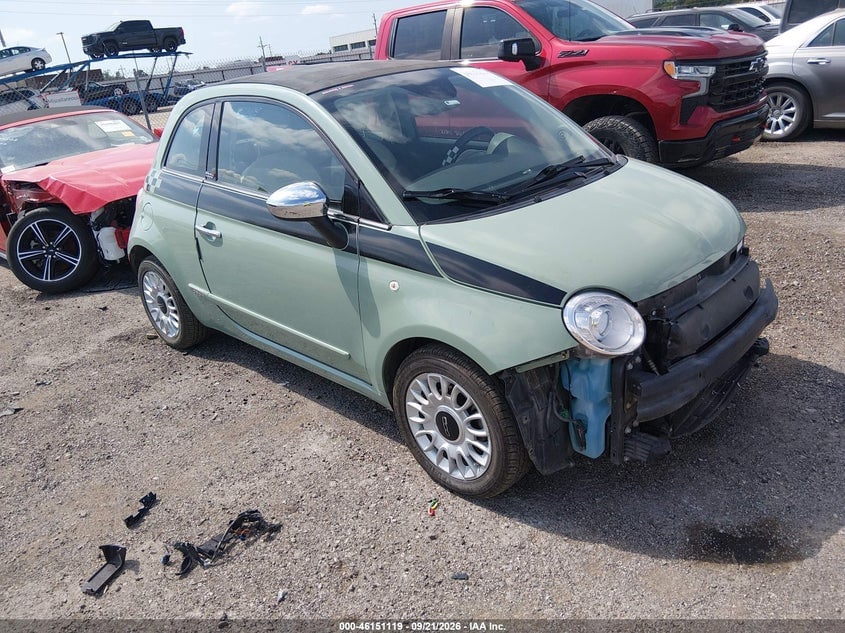 2015 FIAT 500C LOUNGE | 3C3CFFER1FT667701 | UPCARS