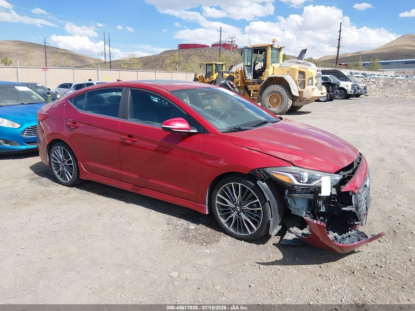 2018 HYUNDAI ELANTRA SPORT | KMHD04LB3JU482135 | UPCARS