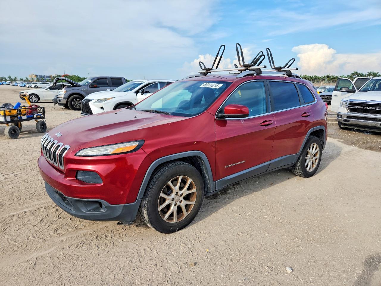 2015 JEEP GRAND CHER LATITUDE | 1C4PJLCB5FW706395 | UPCARS