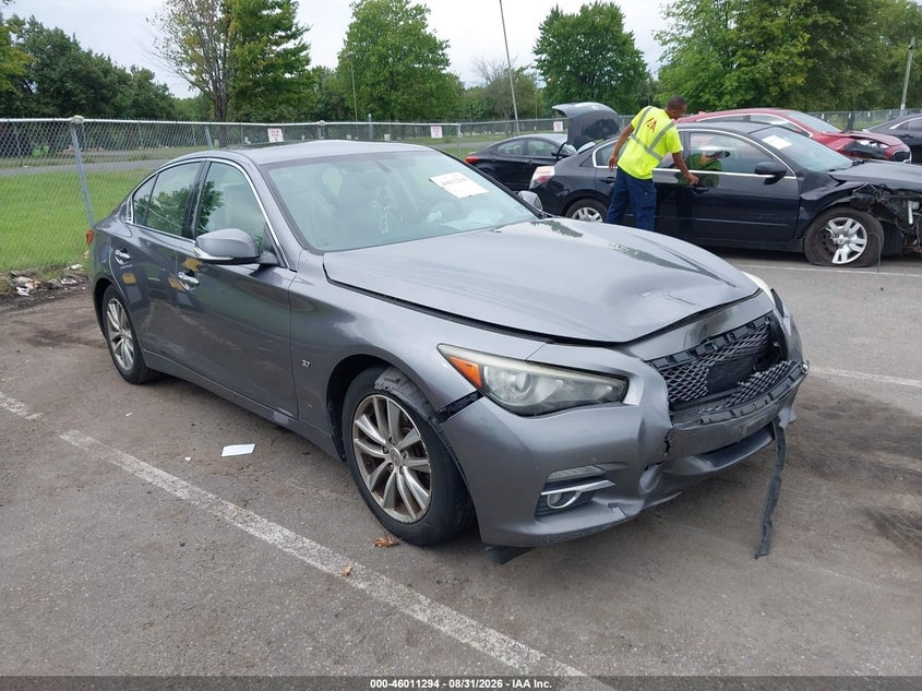 2014 INFINITI Q50 PREMIUM | JN1BV7AR3EM681581 | UPCARS