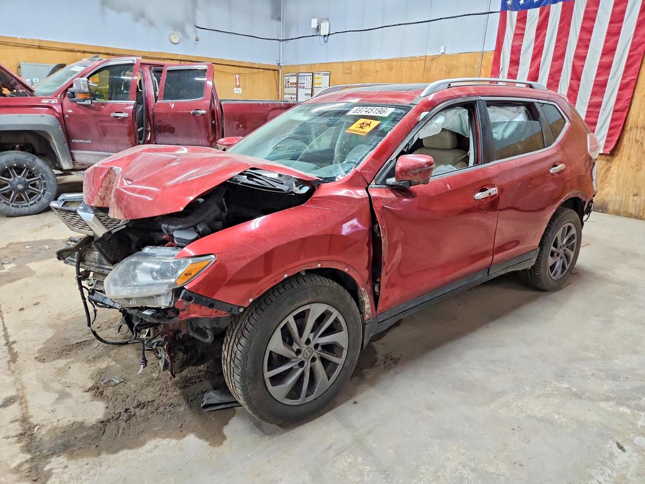2016 NISSAN ROGUE SL | 5N1AT2MVXGC858724 | UPCARS
