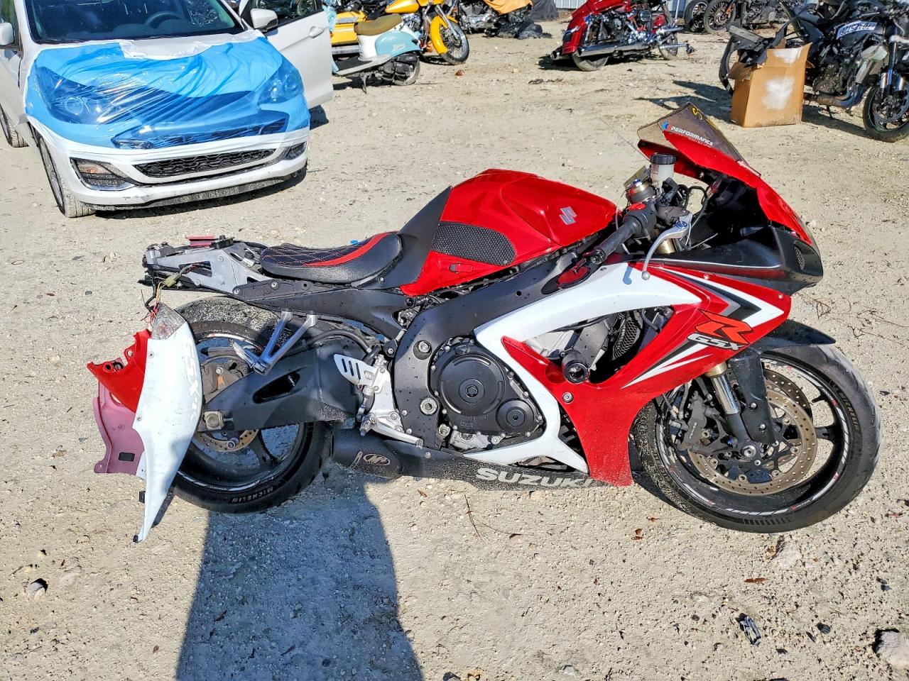 2007 SUZUKI GSXR600 | JS1GN7DAX72121588 | UPCARS
