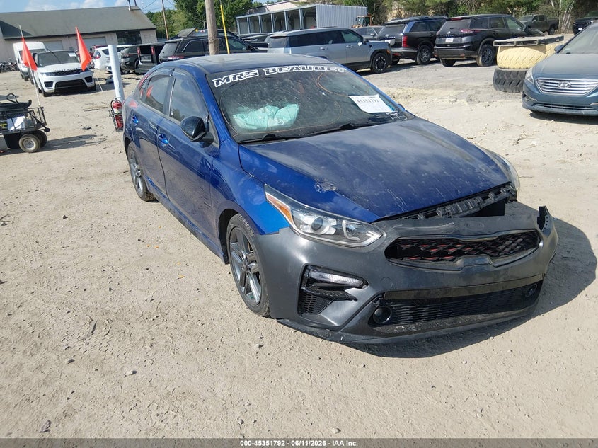 2021 KIA FORTE GT-LINE | 3KPF34AD0ME380237 | UPCARS