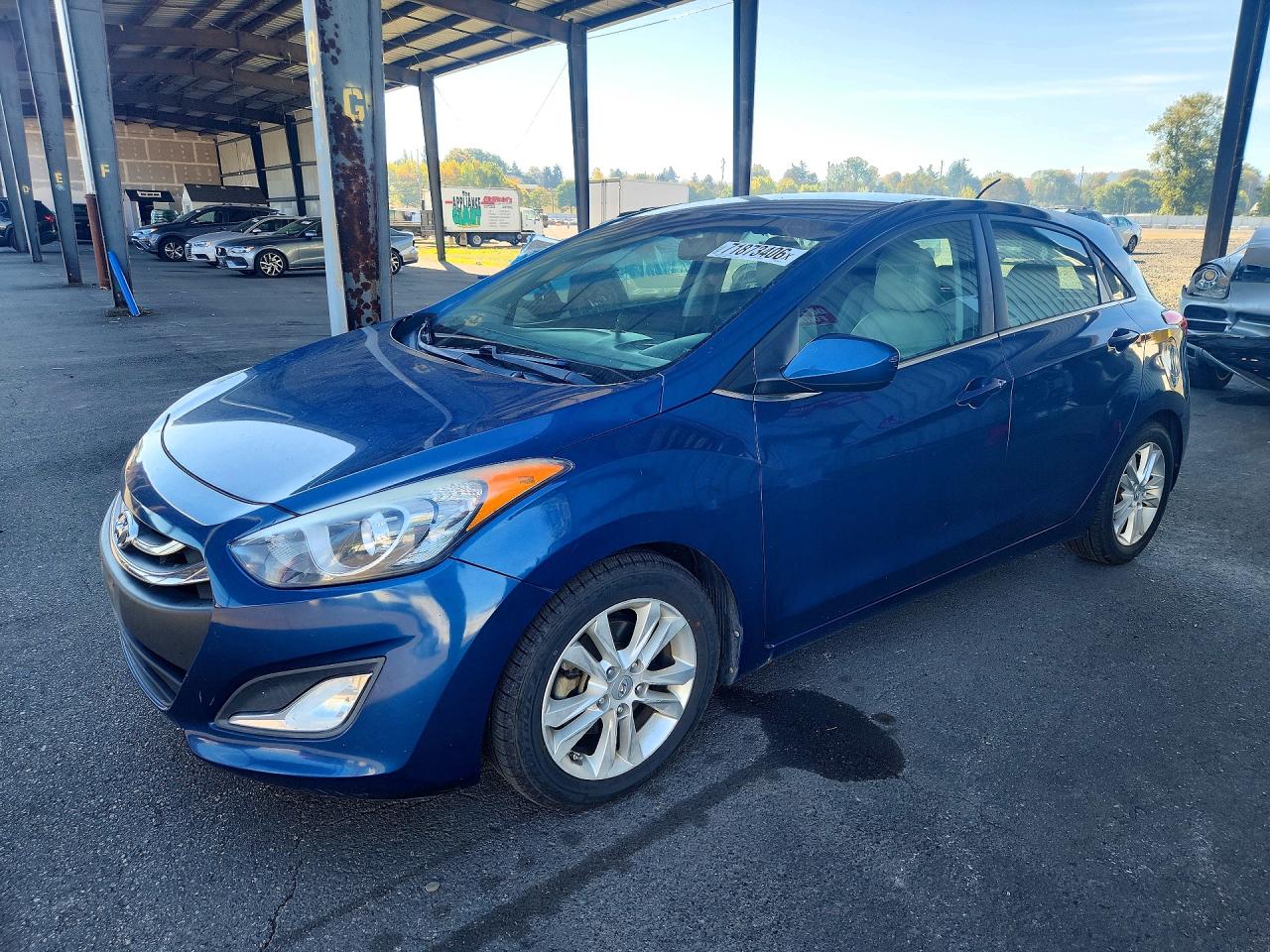 2014 HYUNDAI ELANTRA BASE | KMHD35LHXEU164973 | UPCARS