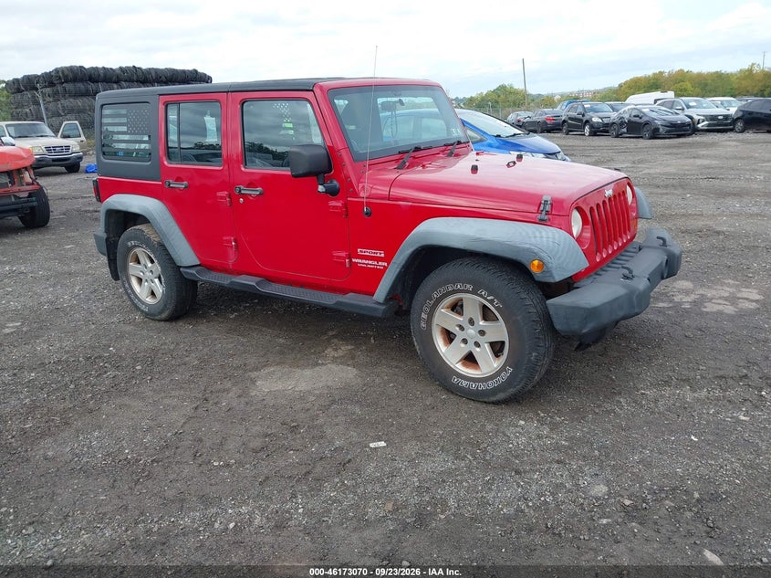 2011 JEEP WRANGLER UNLIMITED SPORT RHD | 1J4BZ3H19BL602646 | UPCARS
