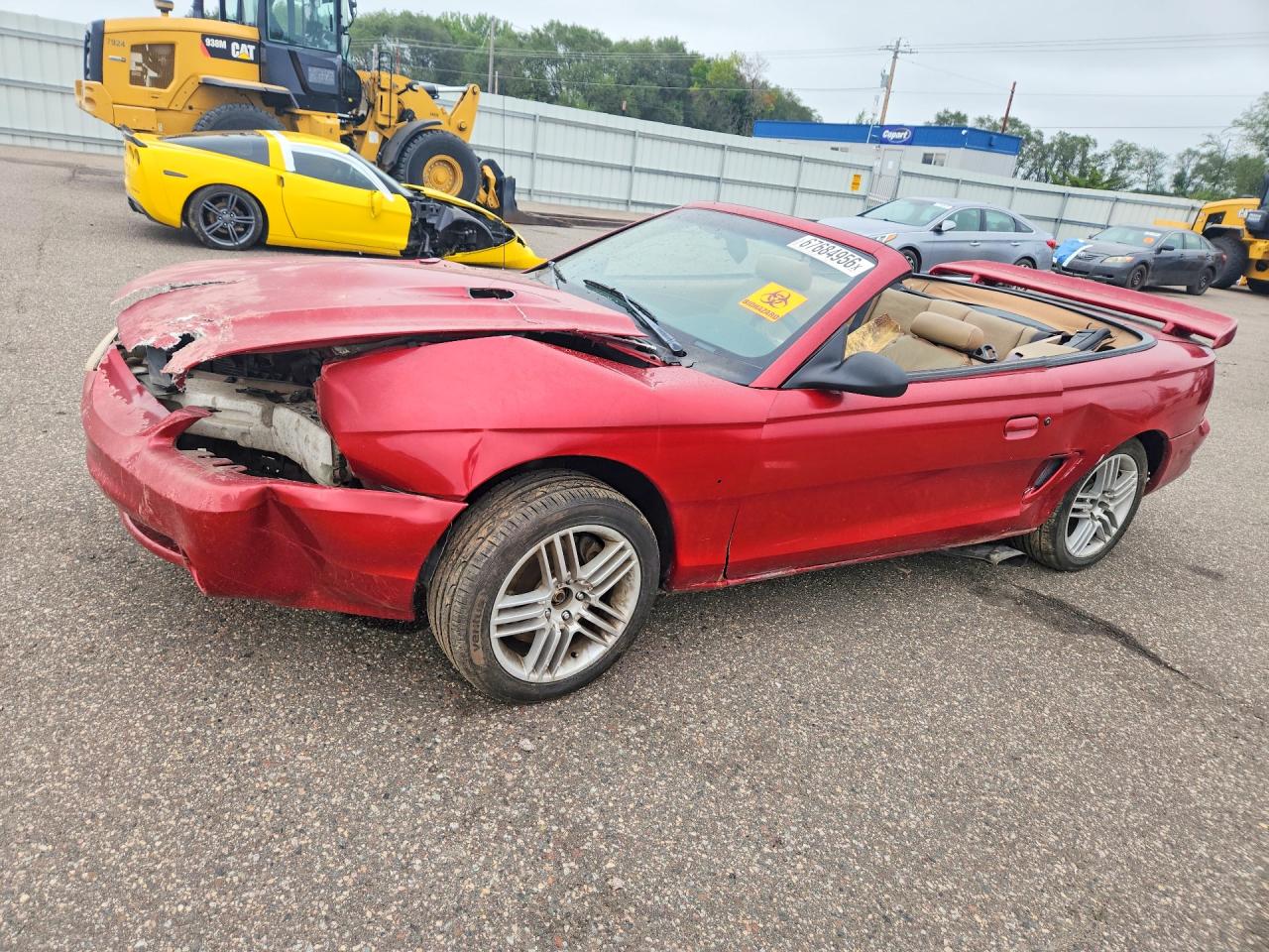 1998 FORD MUSTANG COBRA | 1FAFP46V8WF163345 | UPCARS