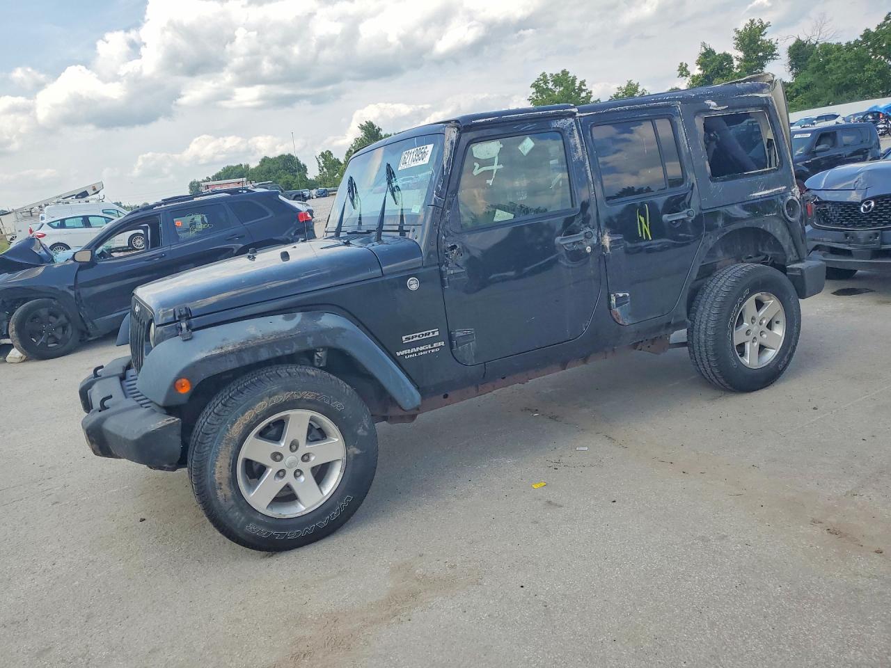 2012 JEEP WRANGLER SPORT | 1C4BJWDG0CL198937 | UPCARS