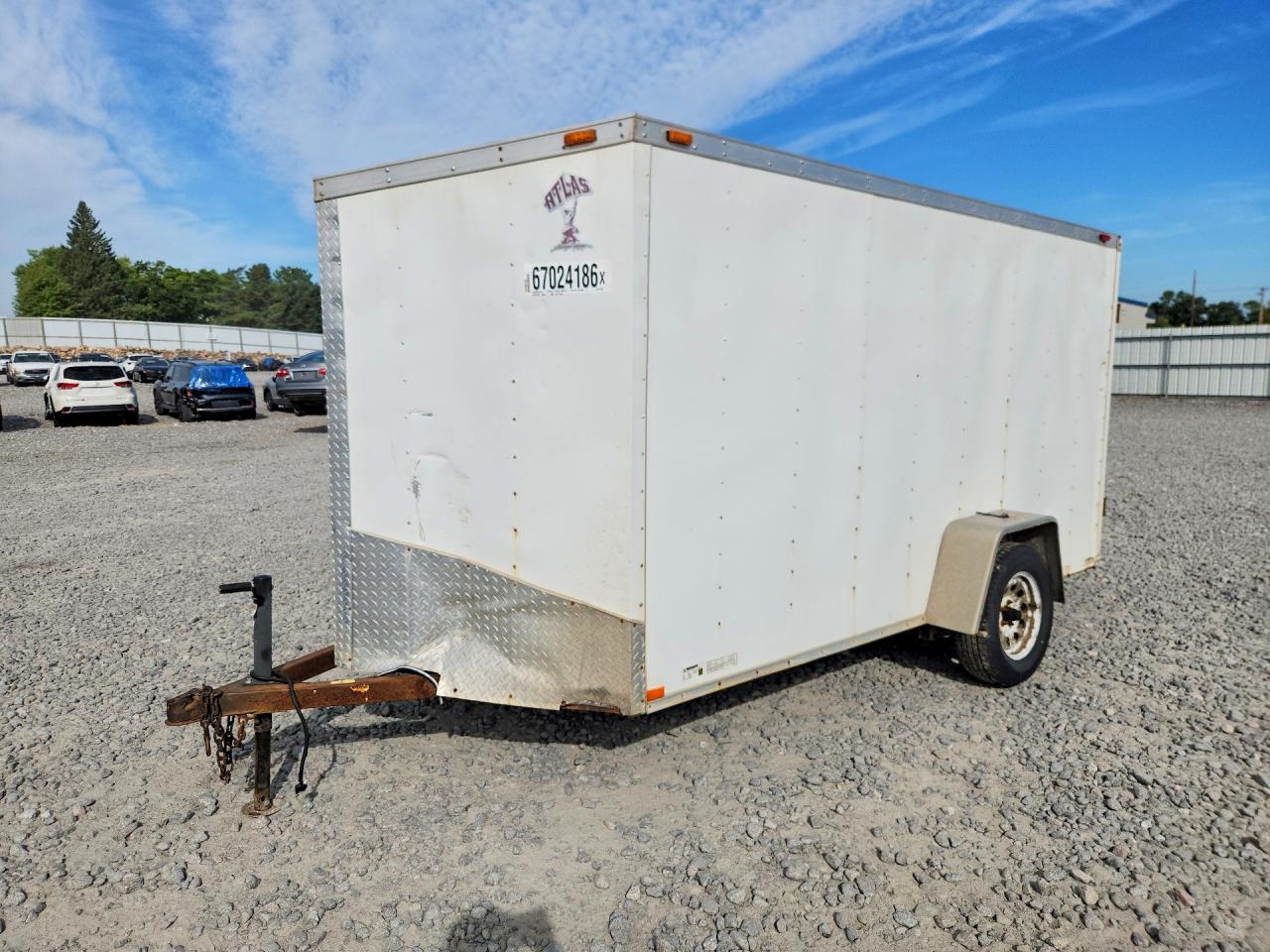 2015 ATLAS SPECIALTY PROD UNKNOWN UCTS AU612SA ENCLOSED CARGO TRAILER | 5HCKU1219FE032753 | UPCARS