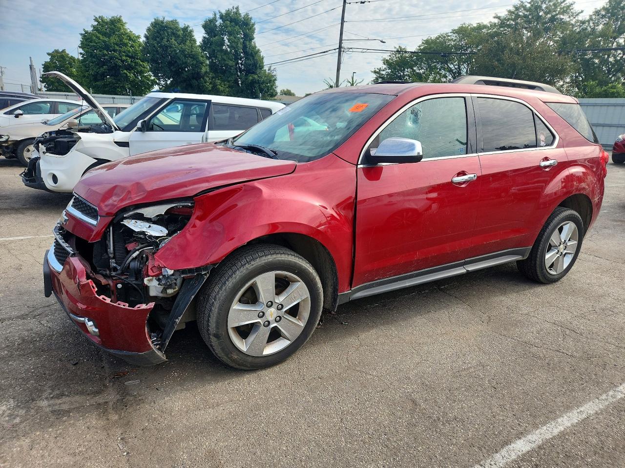 2015 CHEVROLET EQUINOX LT | 1GNALCEK8FZ133897 | UPCARS