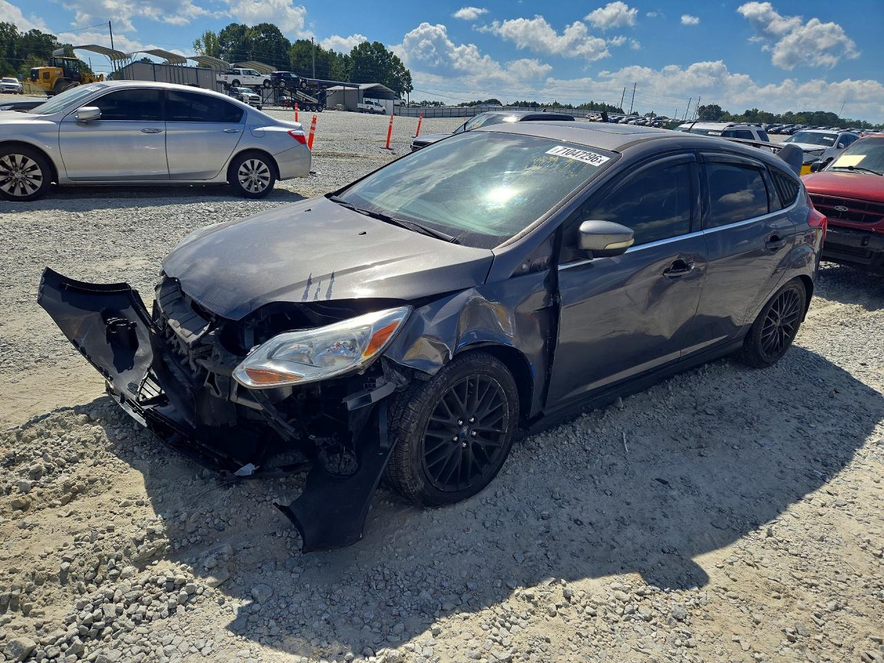 2014 FORD FOCUS TITANIUM | 1FADP3N29EL204977 | UPCARS