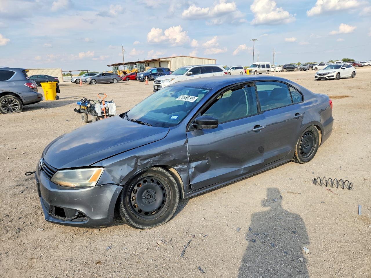 2012 VOLKSWAGEN JETTA BASE | 3VW2K7AJ1CM344972 | UPCARS