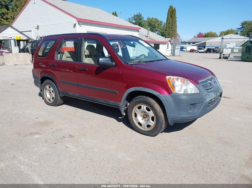 2005 HONDA CR-V LX | JHLRD78555C035663 | UPCARS