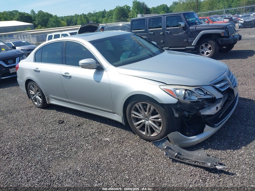 2012 HYUNDAI GENESIS 3.8 | KMHGC4DD9CU196622 | UPCARS