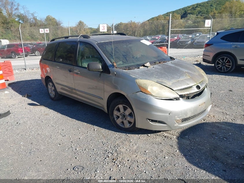 2006 TOYOTA SIENNA LE | 5TDZA23CX6S447009 | UPCARS