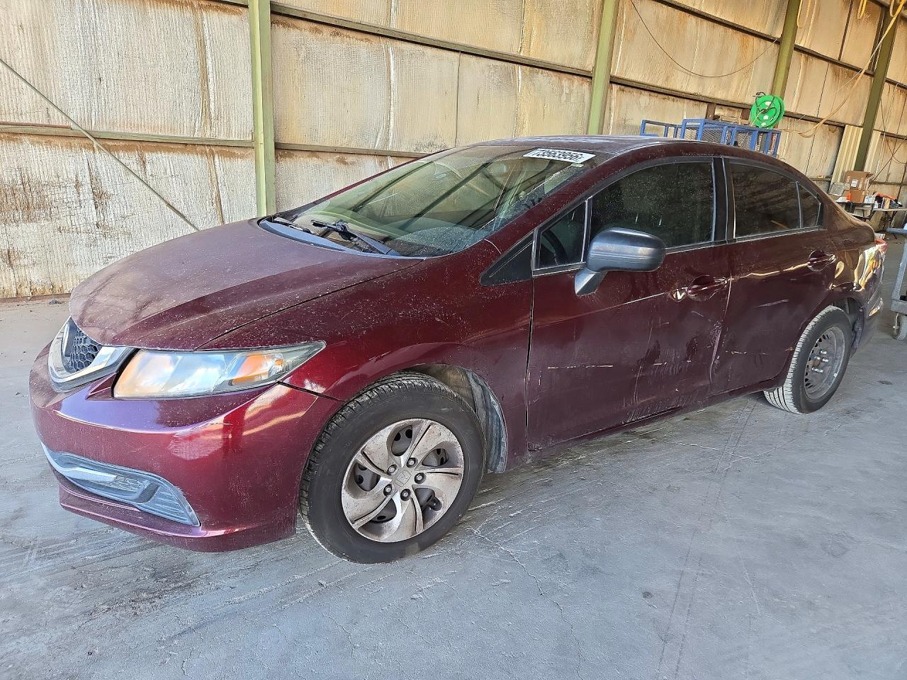 2015 HONDA CIVIC LX | 19XFB2F5XFE071015 | UPCARS