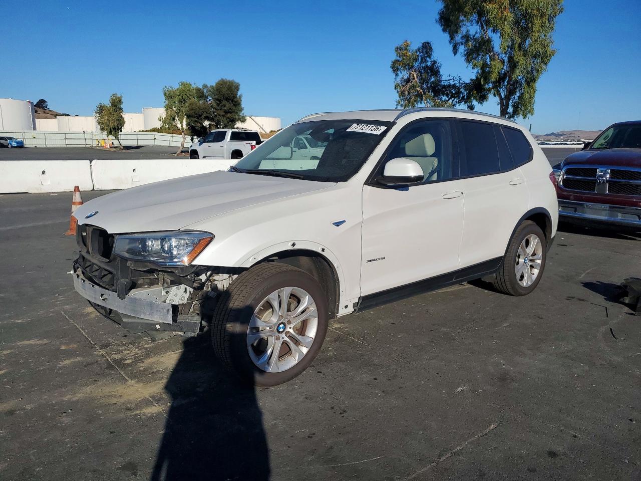 2016 BMW X3 XDRIVE35I | 5UXWX7C50G0S17627 | UPCARS