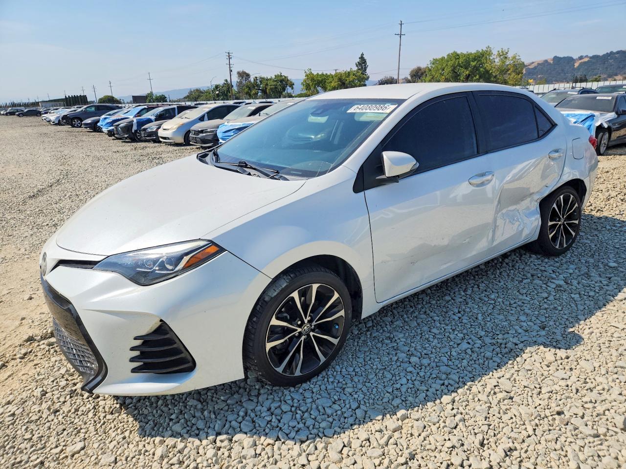 2018 TOYOTA COROLLA SE | 5YFBURHE9JP770478 | UPCARS