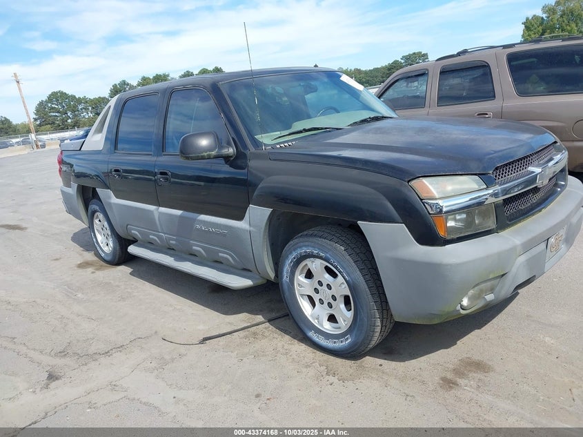 2002 CHEVROLET AVALANCHE 1500 | 3GNEC13T42G197236 | UPCARS