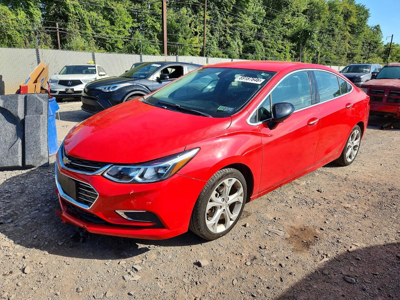 2017 CHEVROLET CRUZE PREMIER | 1G1BF5SM8H7262204 | UPCARS