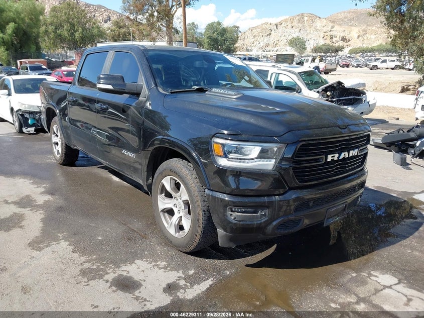 2019 RAM 1500 LARAMIE  4X4 5'7 BOX | 1C6SRFJT4KN809136 | UPCARS
