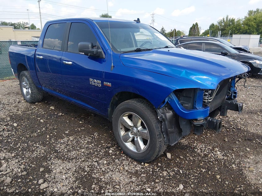 2018 RAM 1500 BIG HORN  4X4 5'7 BOX | 3C6RR7LT5JG123177 | UPCARS