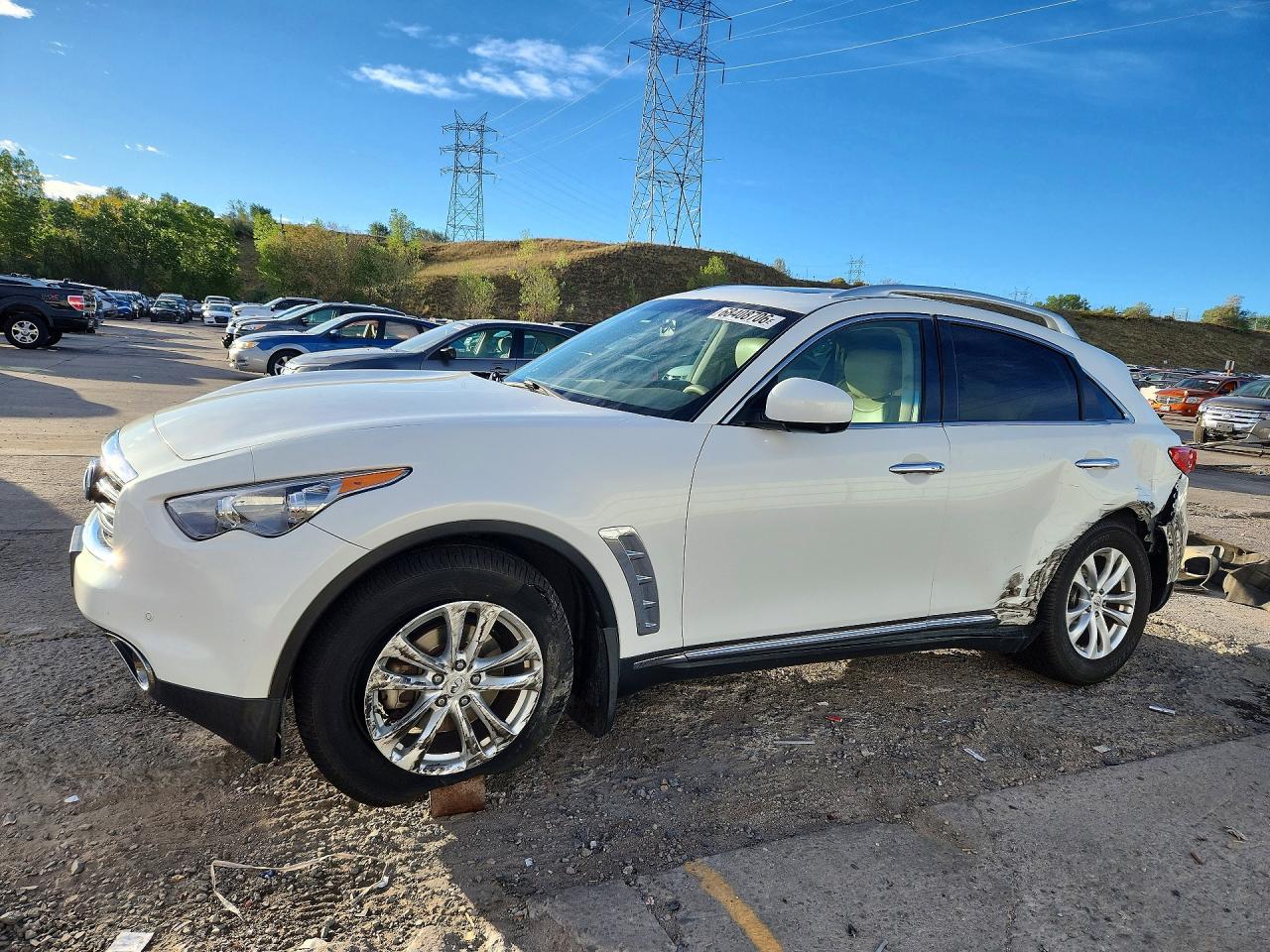 2013 INFINITI FX37 BASE | JN8CS1MW9DM173661 | UPCARS
