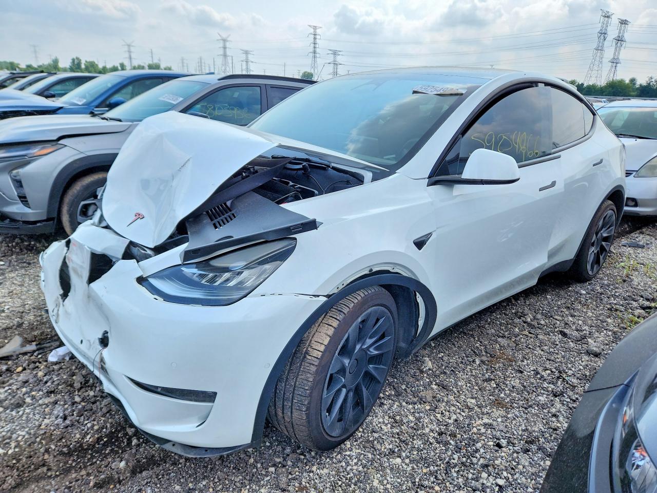 2022 TESLA MODEL Y | 7SAYGDEE9NF441065 | UPCARS