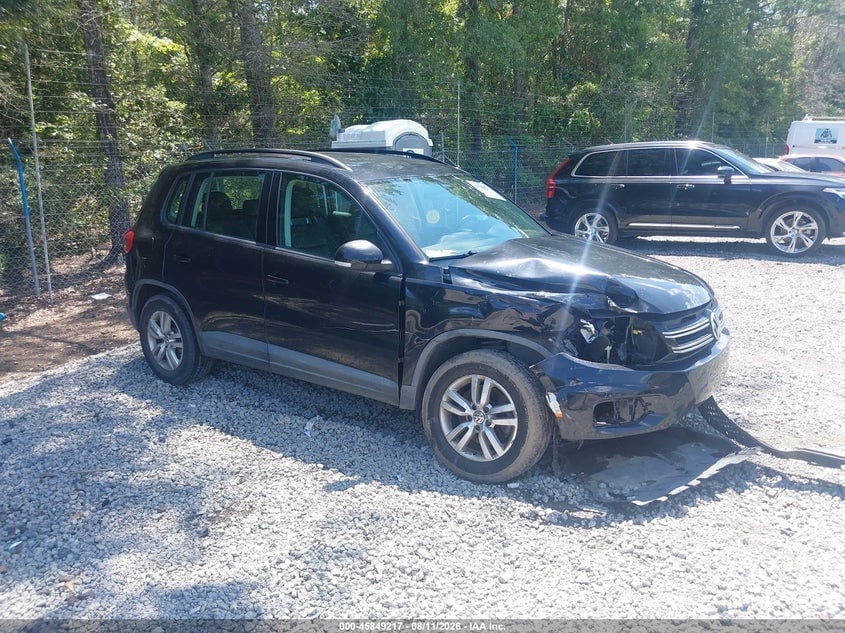 2016 VOLKSWAGEN TIGUAN S | WVGAV7AX3GW528046 | UPCARS