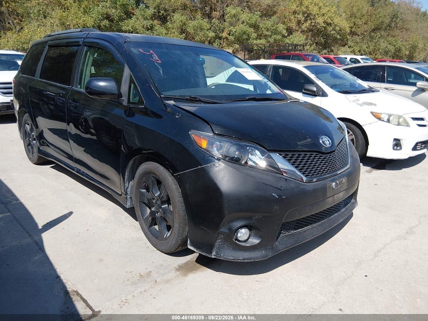 2012 TOYOTA SIENNA SE 8 PASSENGER | 5TDXK3DC5CS228348 | UPCARS