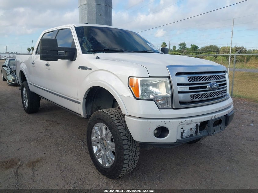 2013 FORD F-150 PLATINUM | 1FTFW1EF3DFB67127 | UPCARS