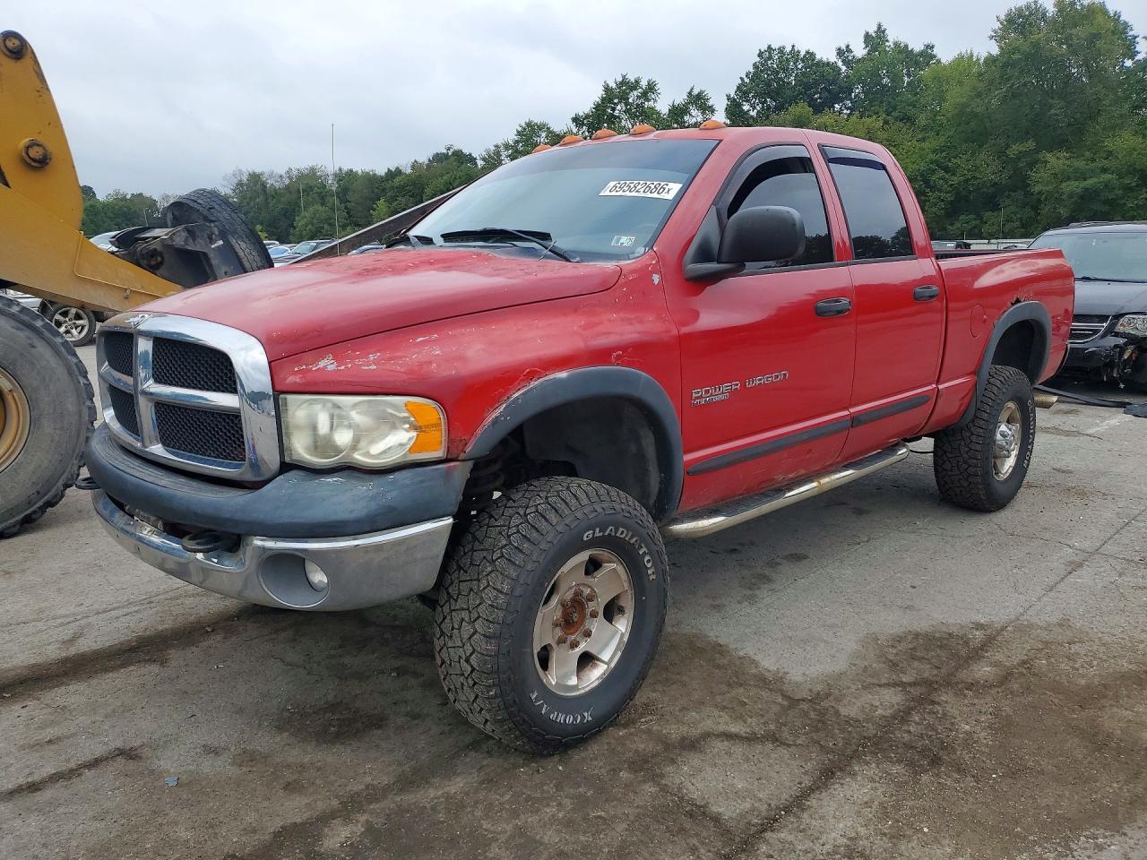 2005 DODGE RAM 2500 ST | 3D7KS28DX5G900841 | UPCARS