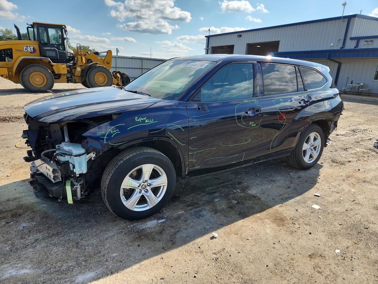 2020 TOYOTA HIGHLANDER L | 5TDCZRBH8LS509457 | UPCARS