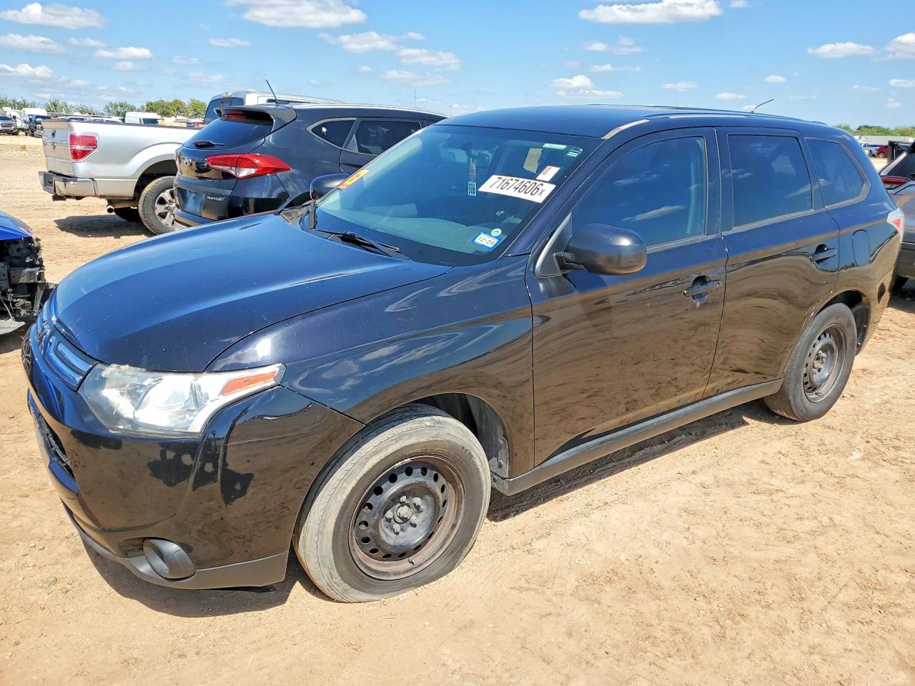 2014 MITSUBISHI OUTLANDER ES | JA4AD2A37EZ001799 | UPCARS