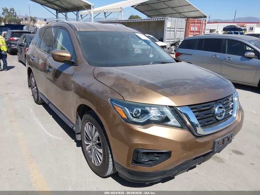 2017 NISSAN PATHFINDER S | 5N1DR2MN2HC609587 | UPCARS