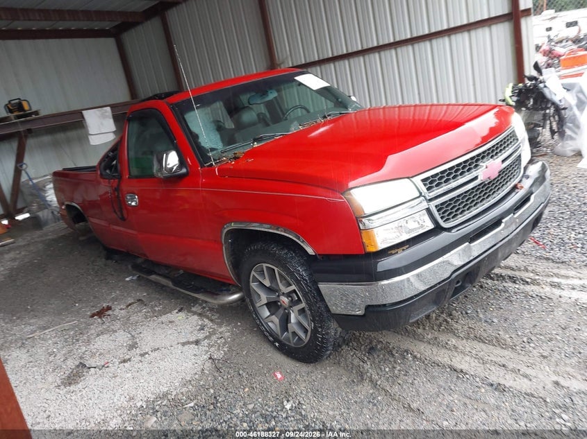 2006 CHEVROLET SILVERADO 1500 WORK TRUCK | 2GCEK19V861286827 | UPCARS