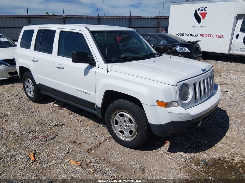 2016 JEEP PATRIOT SPORT | 1C4NJPBAXGD648675 | UPCARS