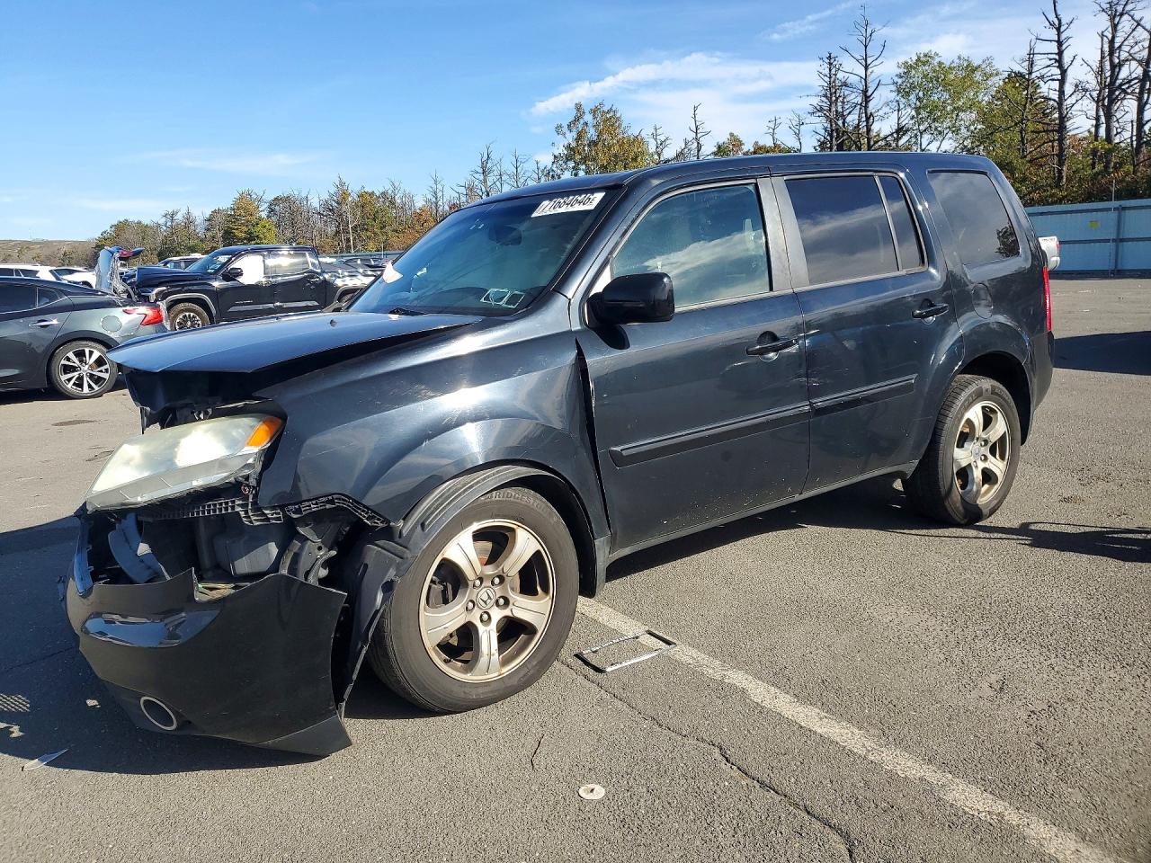2013 HONDA PILOT EXL | 5FNYF4H6XDB031300 | UPCARS