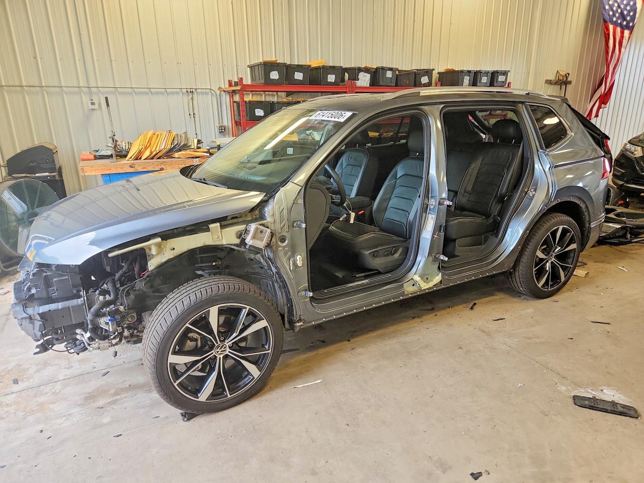 2022 VOLKSWAGEN TIGUAN SEL R-LINE | 3VV4B7AXXNM046134 | UPCARS