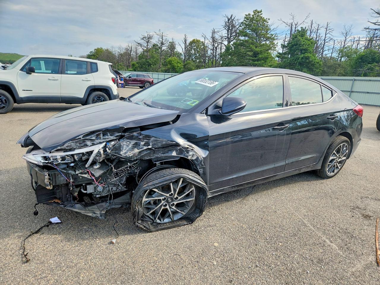 2020 HYUNDAI ELANTRA LIMITED | 5NPD84LFXLH497373 | UPCARS