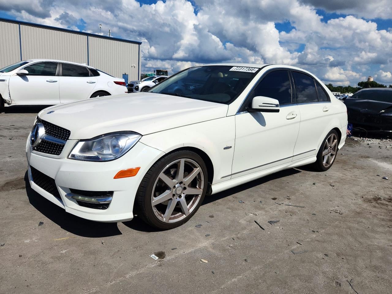 2012 MERCEDES-BENZ C-CLASS 250 | WDDGF4HB5CA632037 | UPCARS