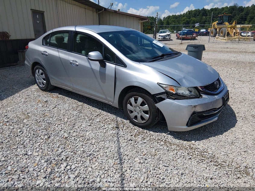 2013 HONDA CIVIC LX | 19XFB2F59DE100131 | UPCARS
