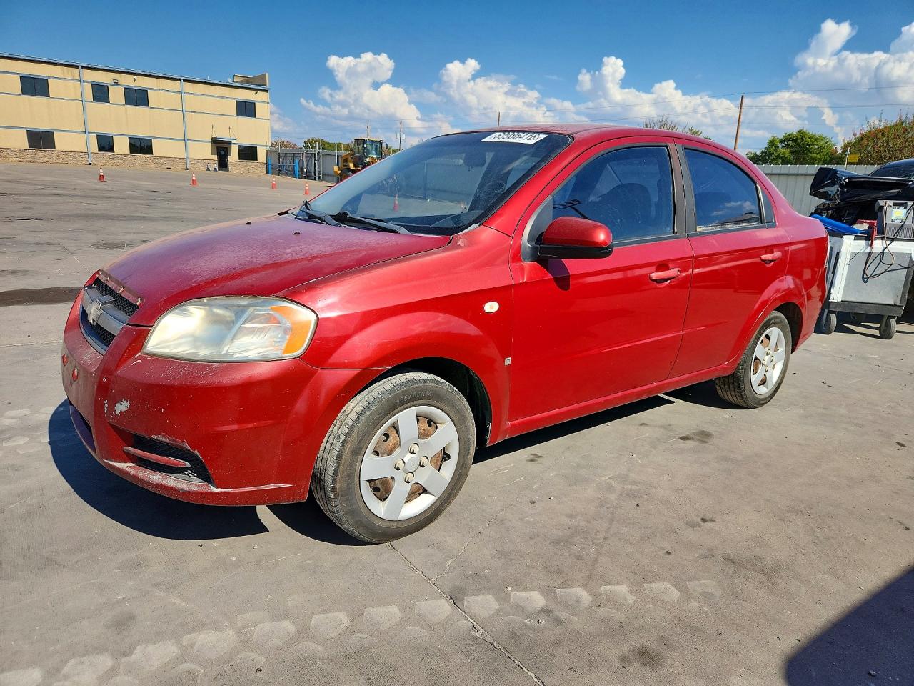 2008 CHEVROLET AVEO BASE | KL1TD56628B268257 | UPCARS