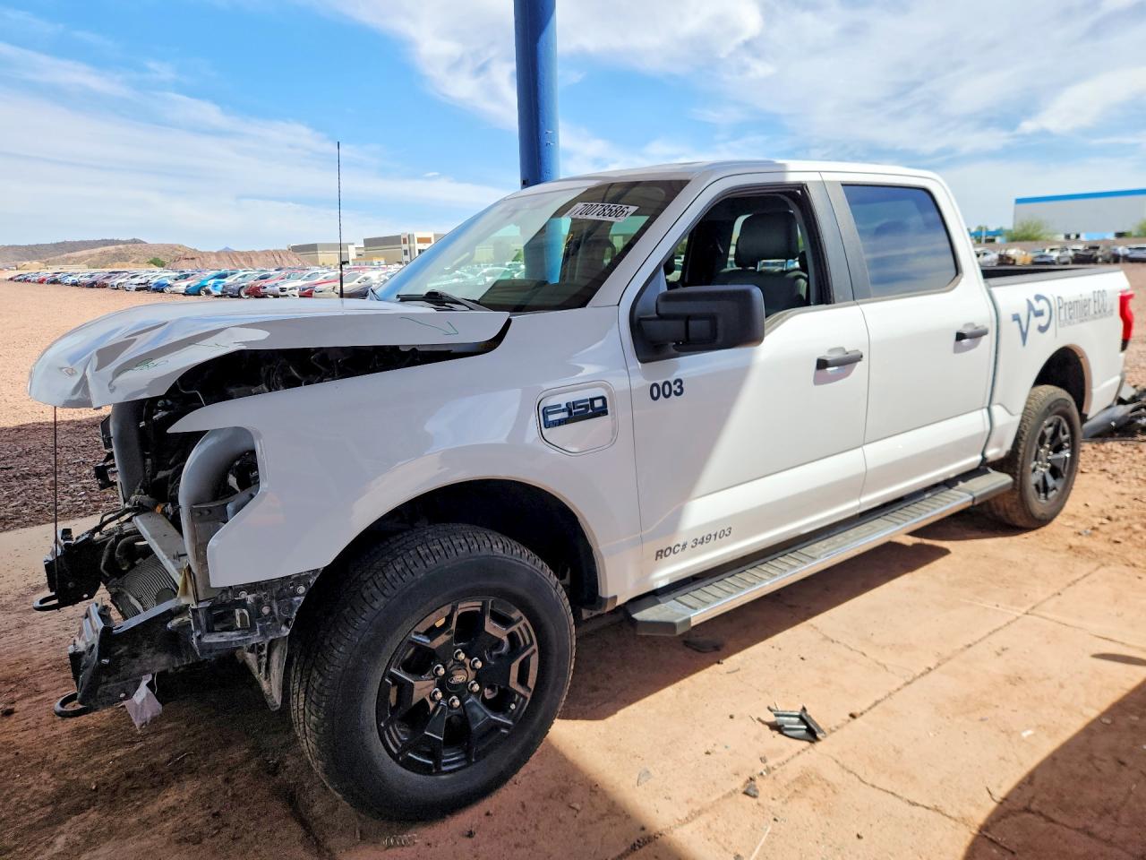 2025 FORD F150 LIGHTNING PRO | 1FT6W1B78SWG00077 | UPCARS