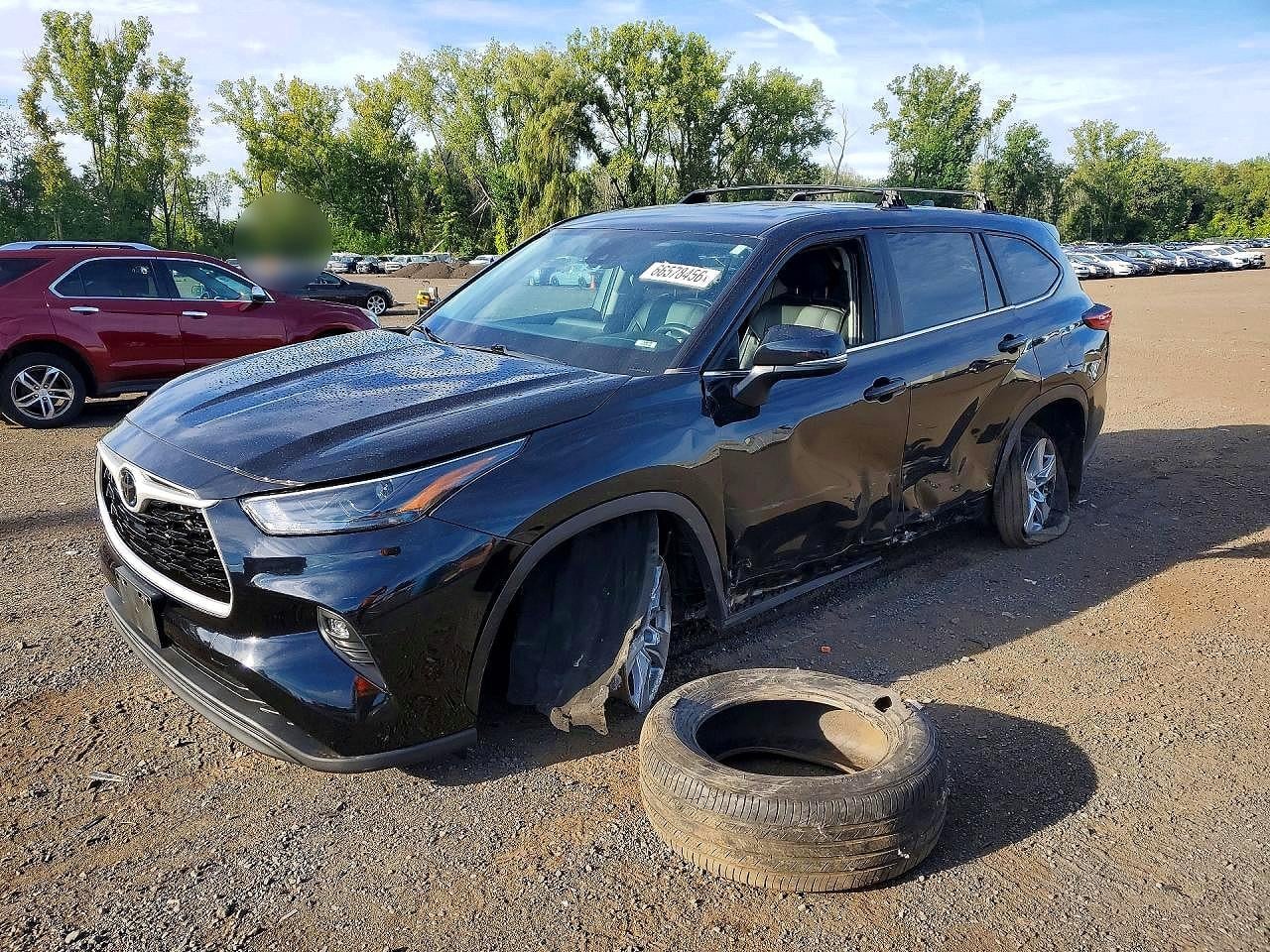 2023 TOYOTA HIGHLANDER LE | 5TDKDRBH3PS500116 | UPCARS