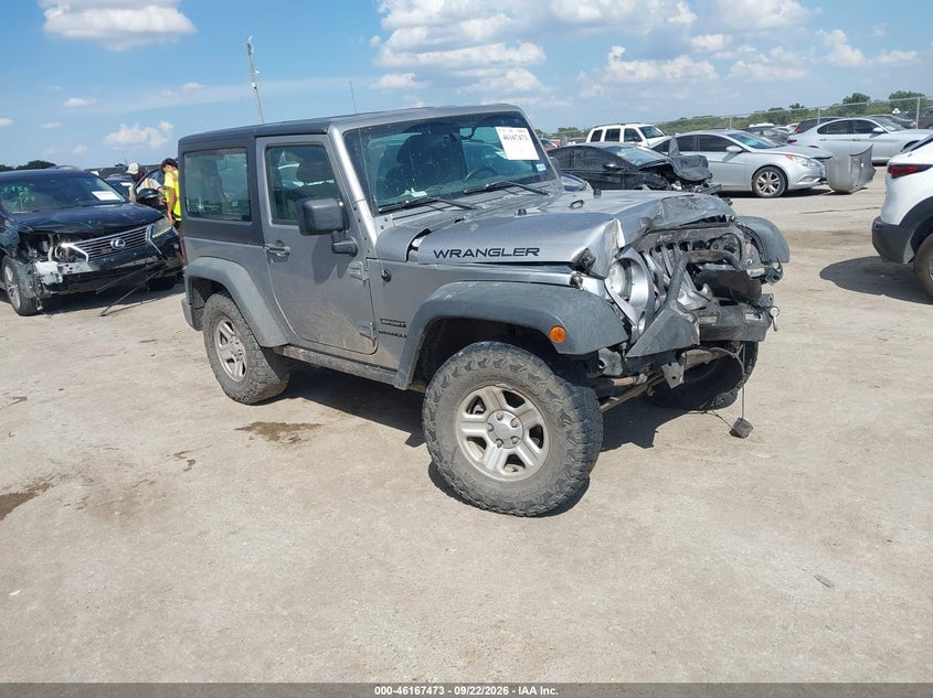 2017 JEEP WRANGLER SPORT 4X4 | 1C4AJWAG2HL580815 | UPCARS
