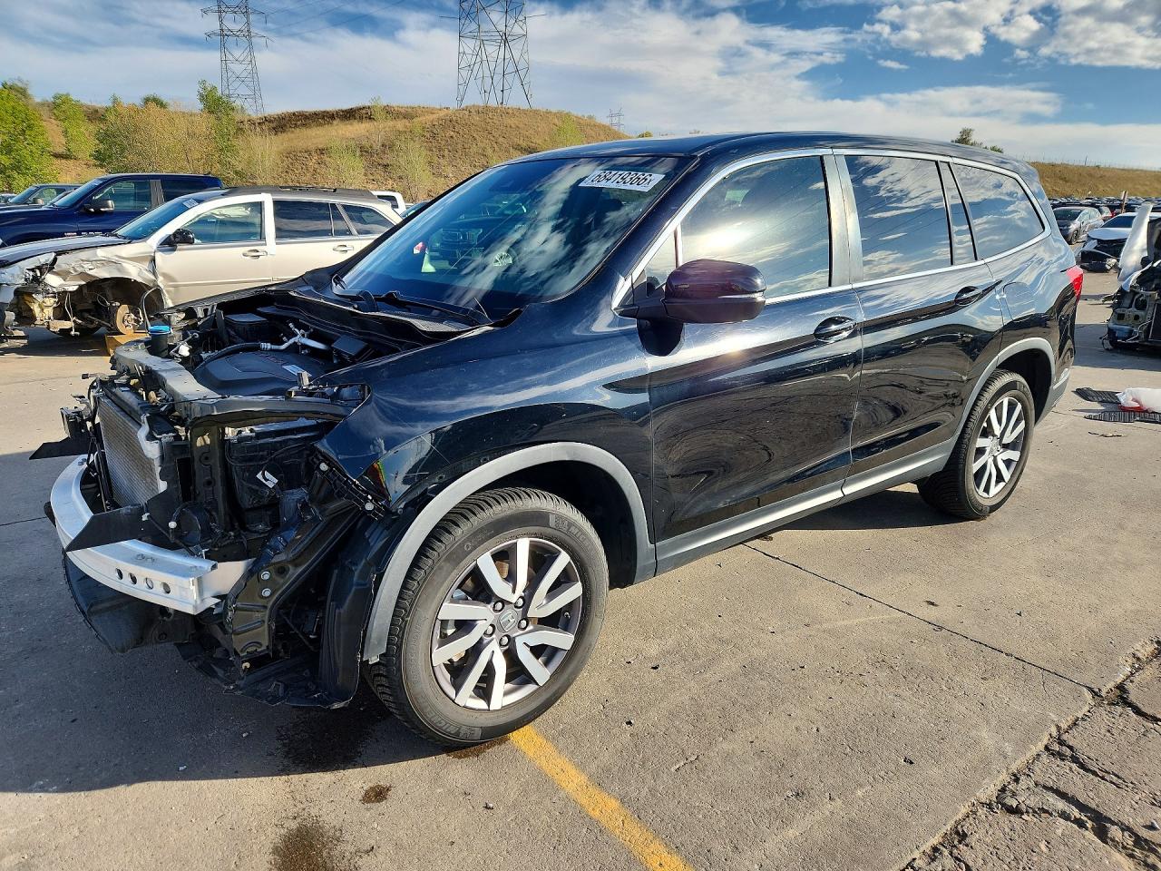 2019 HONDA PILOT EXL | 5FNYF6H55KB014128 | UPCARS