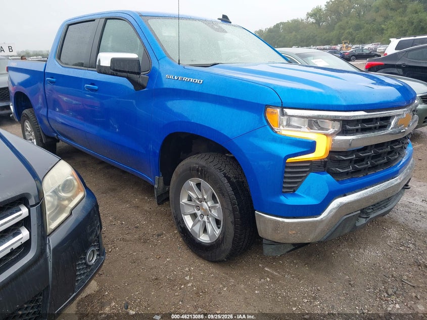 2025 CHEVROLET SILVERADO 1500 4WD  STANDARD BED LT | 1GCUKDED1SZ170512 | UPCARS