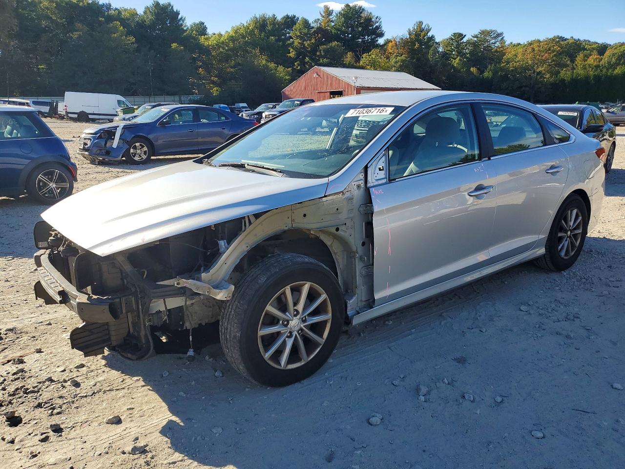 2018 HYUNDAI SONATA SE | 5NPE24AF9JH605407 | UPCARS