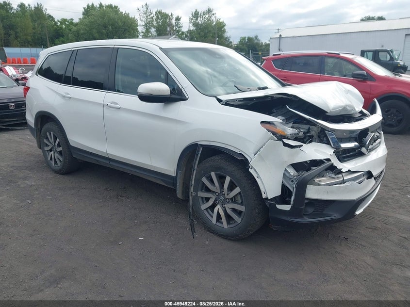 2021 HONDA PILOT AWD EX-L | 5FNYF6H53MB060883 | UPCARS
